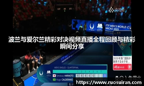 波兰与爱尔兰精彩对决视频直播全程回顾与精彩瞬间分享